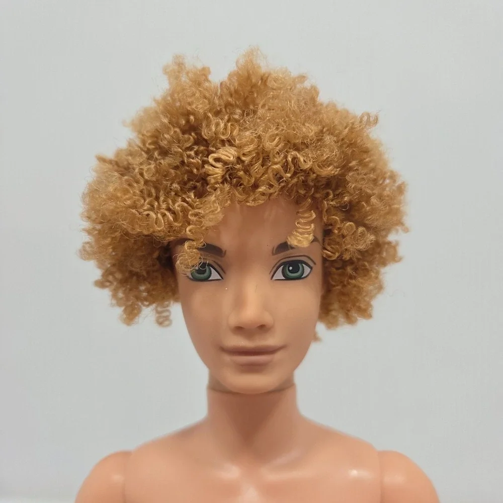 My Scene BACK TO SCHOOL BRYANT Articulated Boy Doll Curly Hair - Mattel 2003